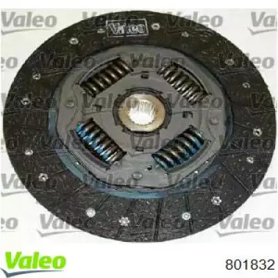 Комплект сцепления (3 части) VALEO 801832 цена, от 149.97 USD