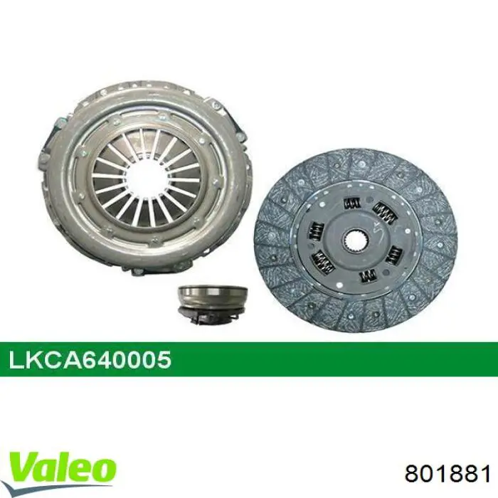 801881 VALEO Сцепление в сборе