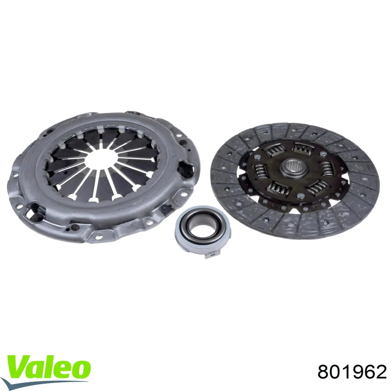 Комплект сцепления (3 части) VALEO 801962 цена, от 144.07 USD