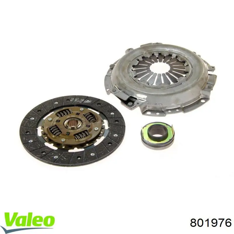 Комплект сцепления (3 части) VALEO 801976 цена, от 71.59 USD