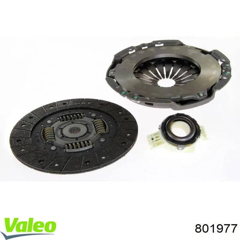 Комплект сцепления (3 части) VALEO 801977 цена, от 168.57 USD
