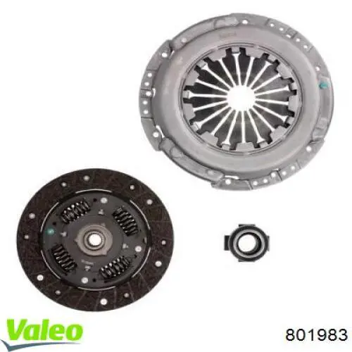 801983 VALEO Сцепление в сборе