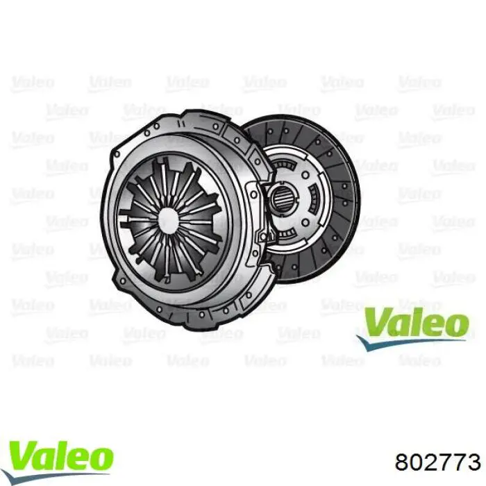 Корзина сцепления  VALEO 802773