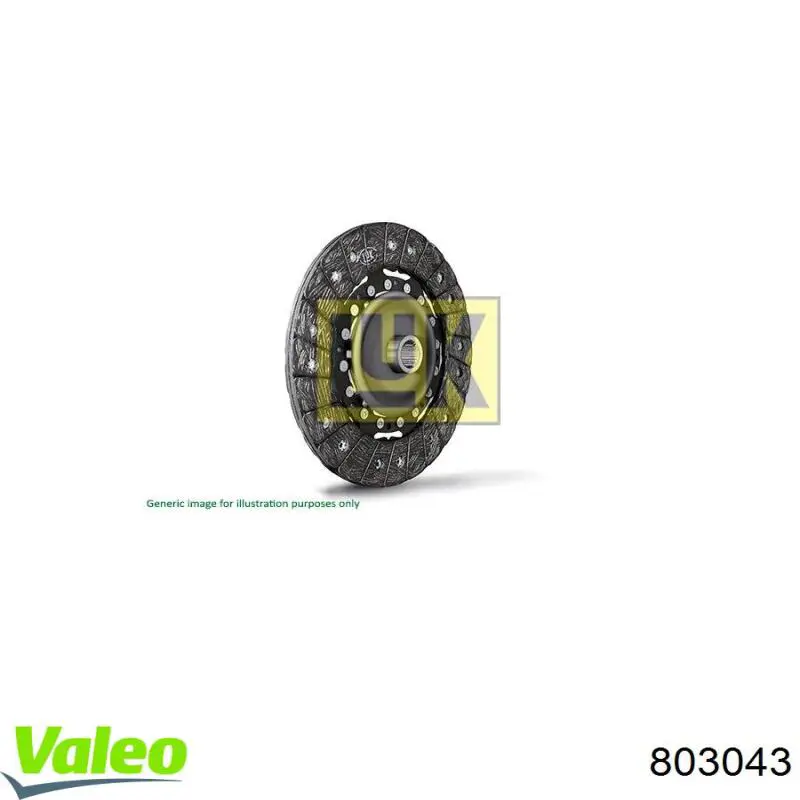 Купить 803043 VALEO Диск сцепления