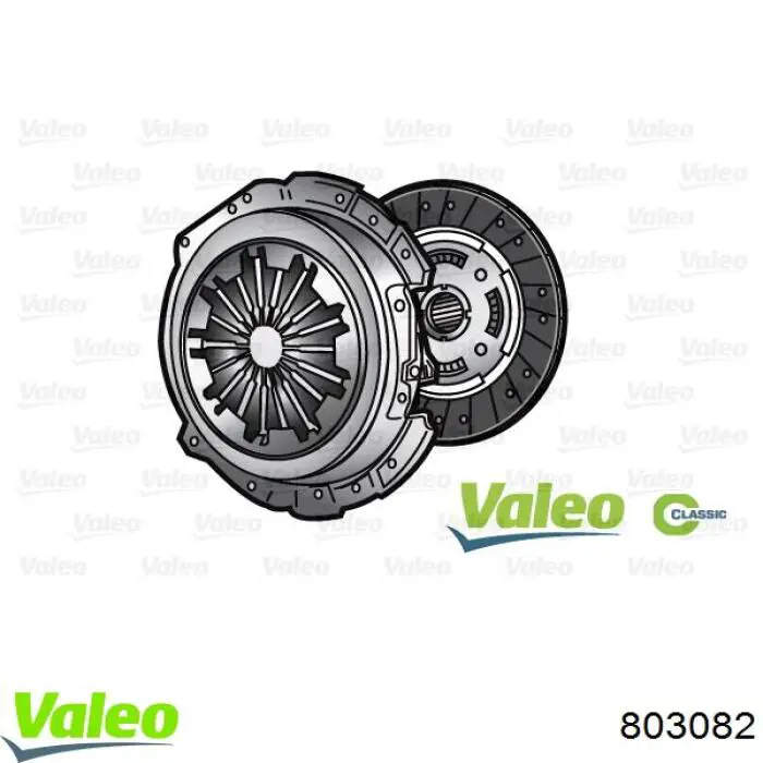 Диск сцепления 803082 VALEO