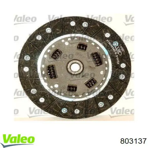 803137 VALEO Диск сцепления ведомый