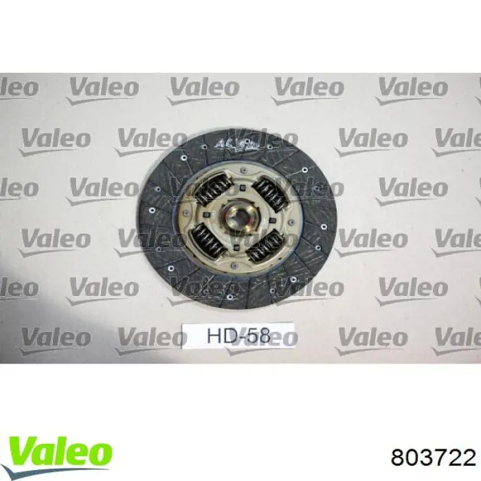 Диск сцепления VALEO 803722 цена, от 46.50 USD