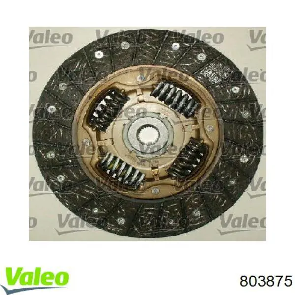 803875 VALEO Диск сцепления ведомый