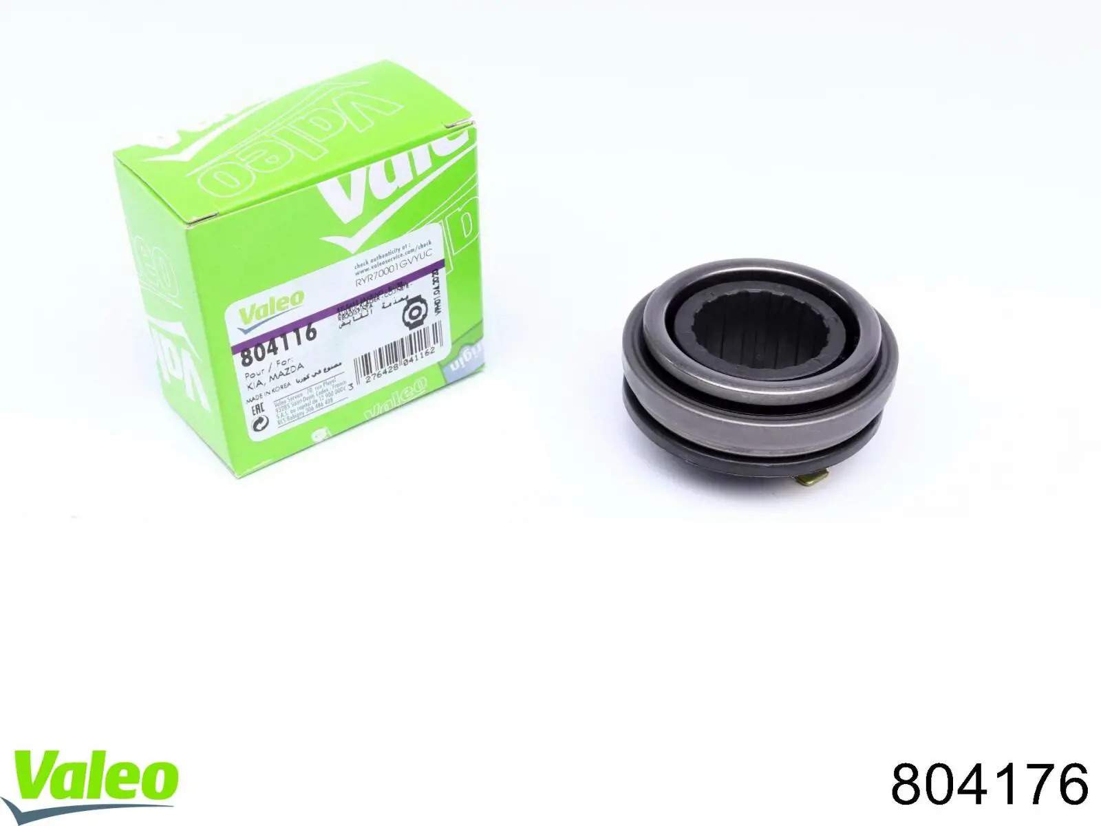 804176 VALEO Подшипник выжимной сцепления