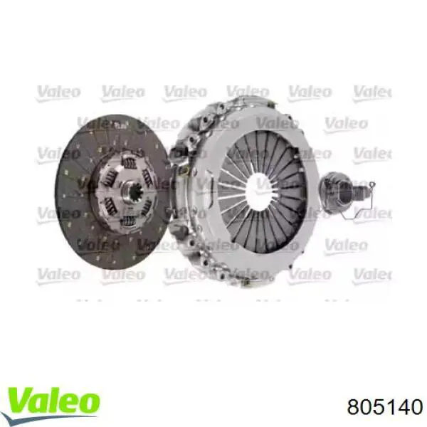 805140 VALEO kit de embraiagem (3 peças)