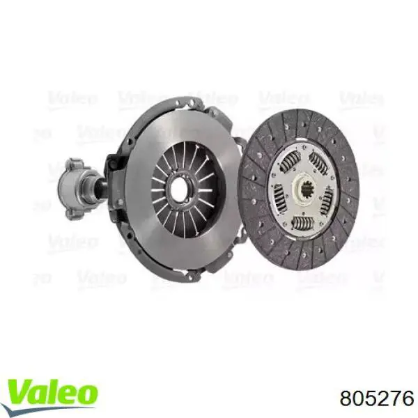 Купить 805276 VALEO Комплект сцепления (диск, корзина, подшипник)
