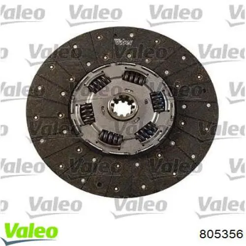 Купить 805356 VALEO Комплект сцепления (диск, корзина, подшипник)