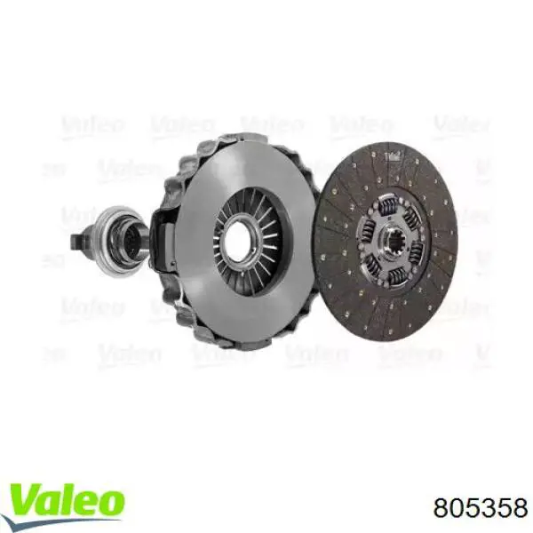 805358 VALEO Сцепление в сборе