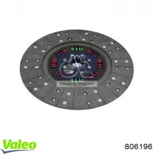 Диск сцепления VALEO 806196