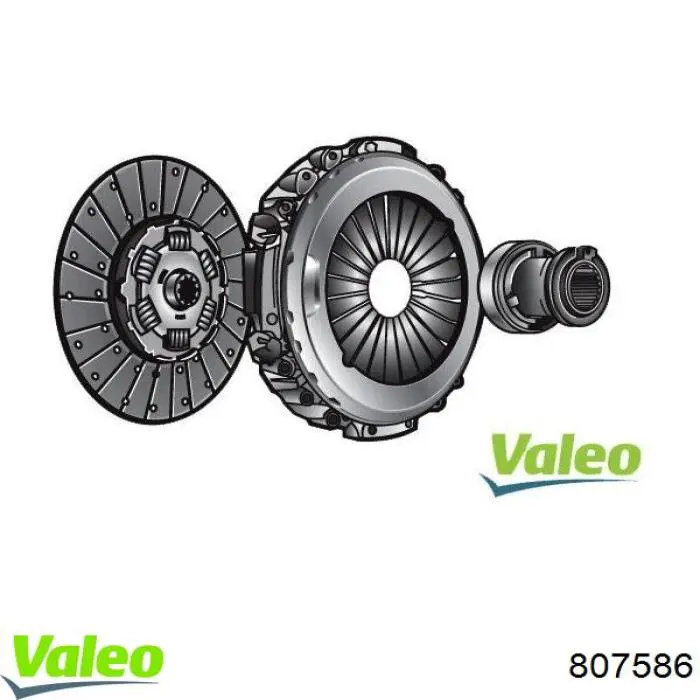 Купить 807586 VALEO Диск сцепления