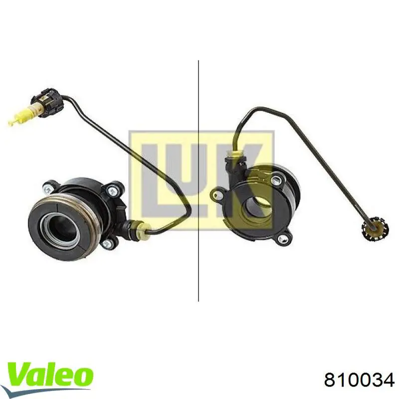 Рабочий цилиндр сцепления в сборе 810034 VALEO