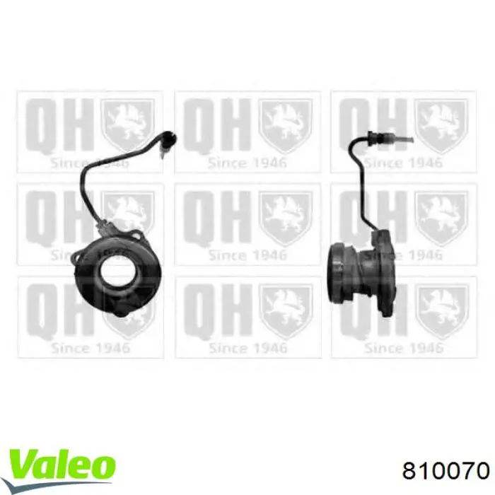 Рабочий цилиндр сцепления в сборе 810070 VALEO