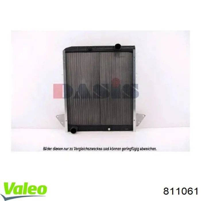 Radiador refrigeración del motor 811061 VALEO