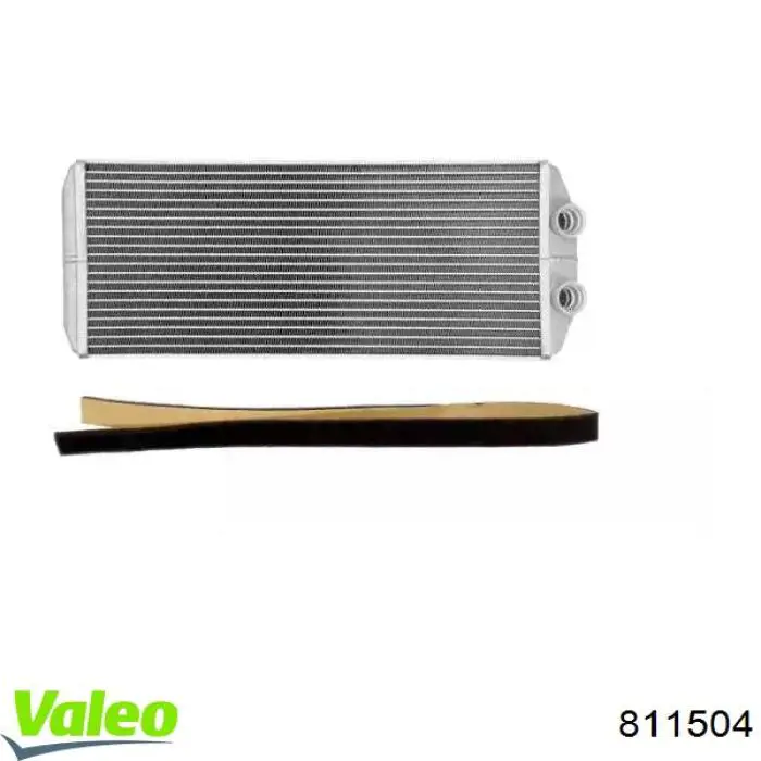811504 VALEO Радиатор отопителя салона