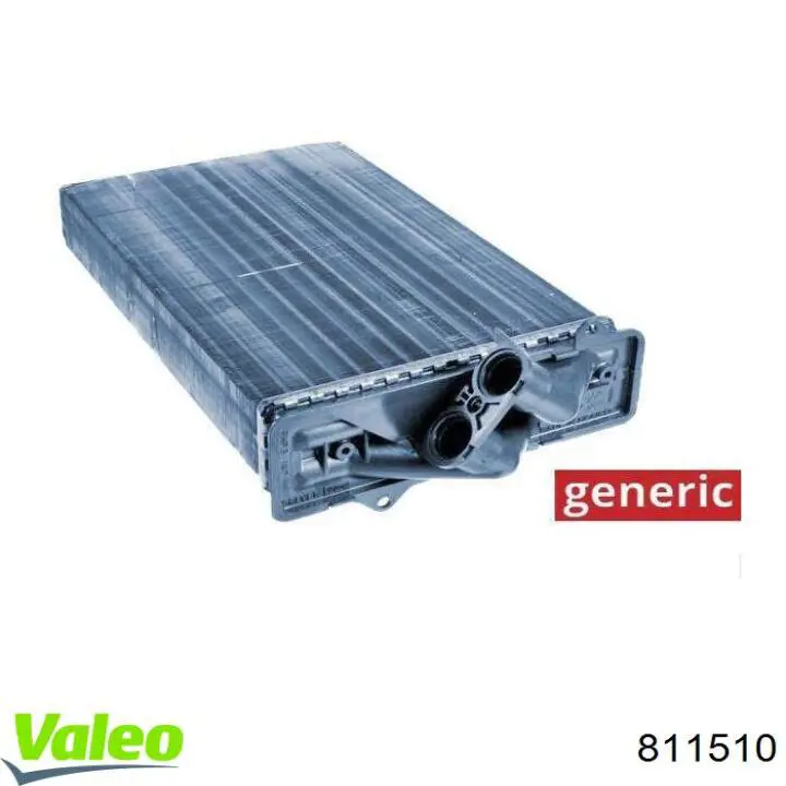 811510 VALEO радиатор печки