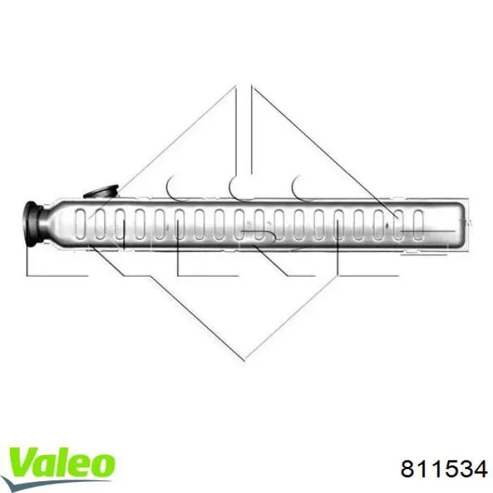 Купить 811534 VALEO Радиатор печки