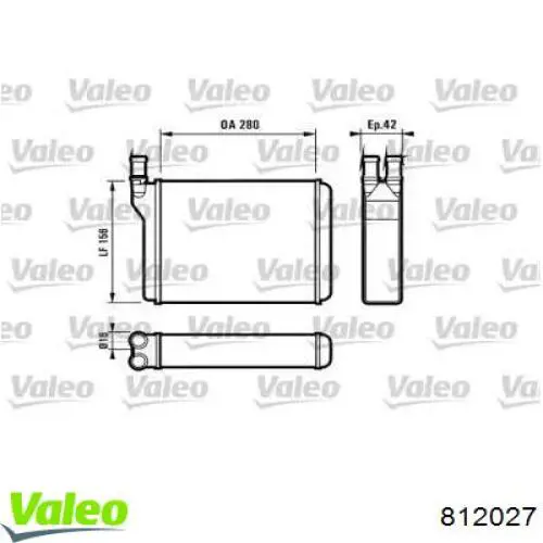 Радиатор печки (отопителя) Polcar 6521N82 цена, от 10.43 USD