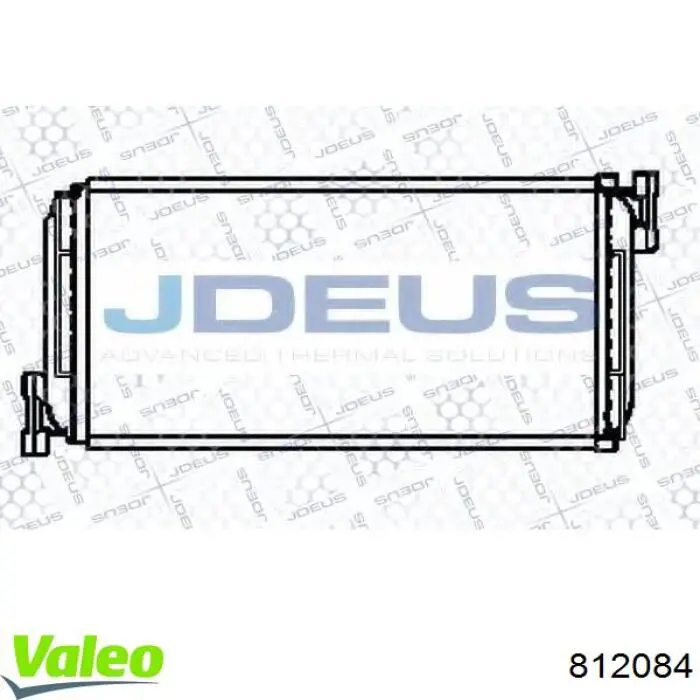 Купить 812084 VALEO Радиатор печки