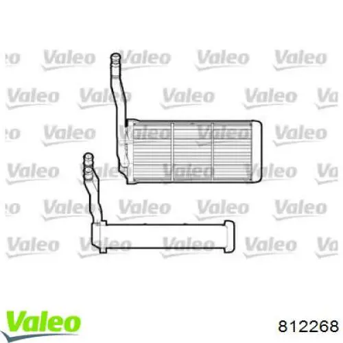 Радиатор печки 812268 VALEO