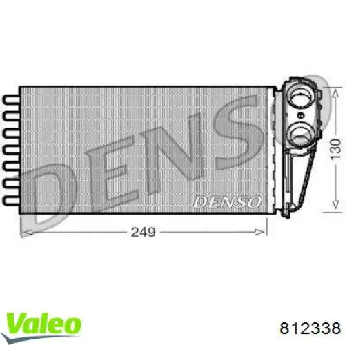 Купить AH186000S Mahle Original Радиатор печки