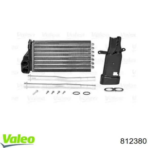 812380 VALEO radiador de forno (de aquecedor)