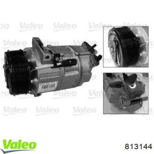 813144 VALEO Компрессор хладагента