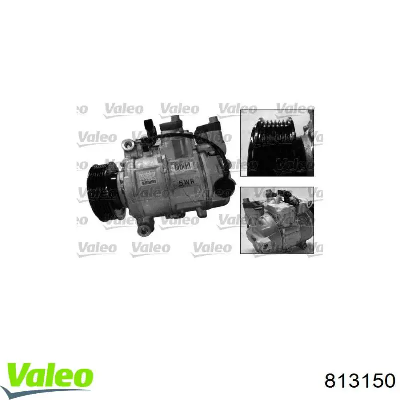 Компрессор кондиционера 813150 VALEO