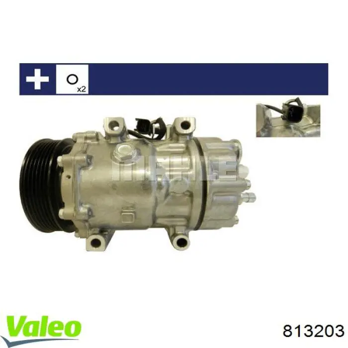 Компрессор системы кондиционирования VALEO 813203 цена, от 137.47 USD