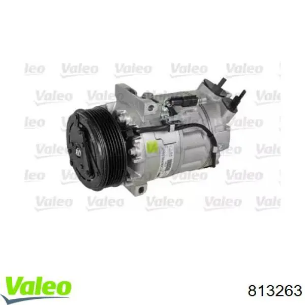 Компрессор кондиционера 813263 VALEO