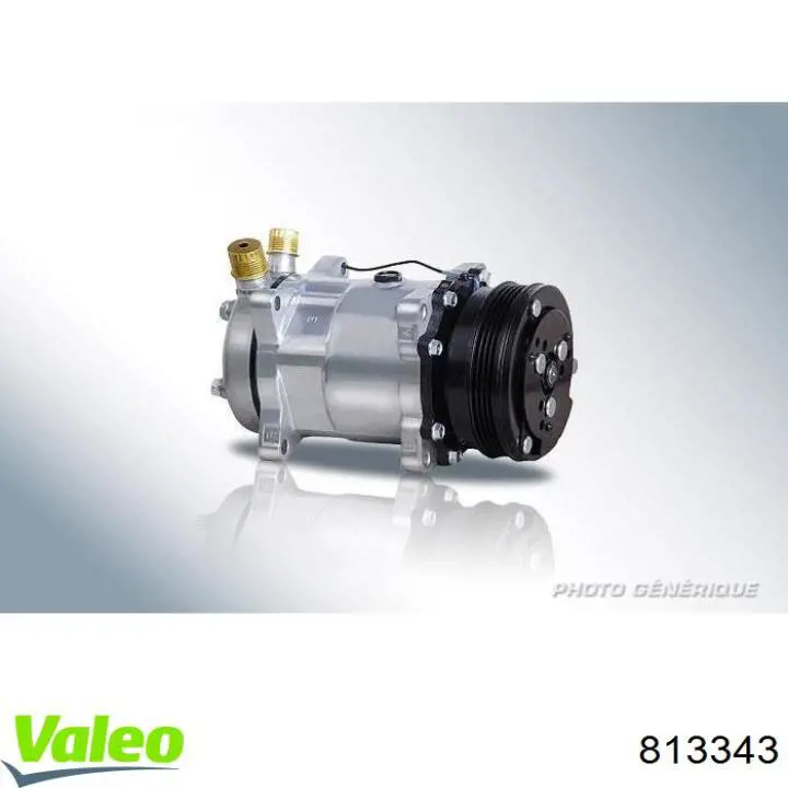 Компрессор кондиционера 813343 VALEO