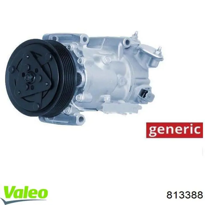 Компрессор кондиционера 813388 VALEO