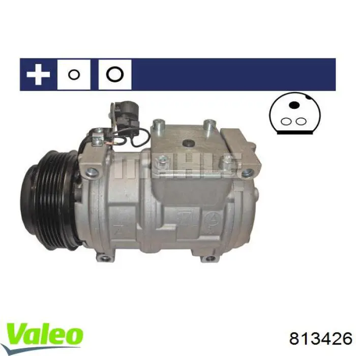 Компрессор кондиционера 1471007320 Denso