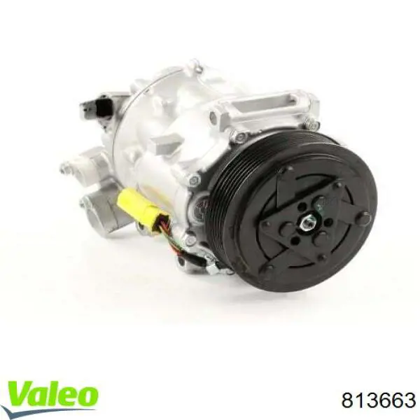 Компрессор кондиционера 813663 VALEO