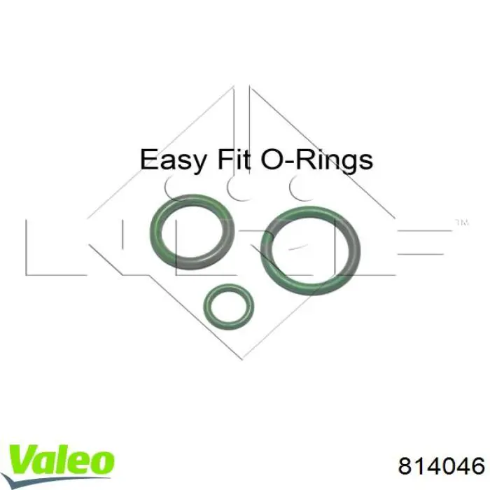 Радиатор кондиционера 814046 VALEO