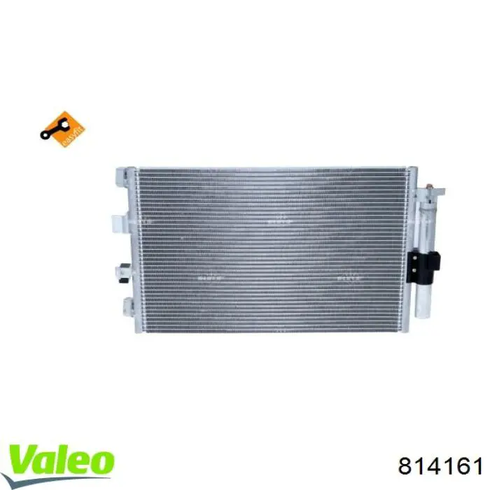 814161 VALEO radiador de aparelho de ar condicionado