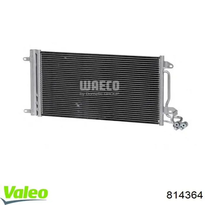 Radiador de aparelho de ar condicionado 814364 VALEO