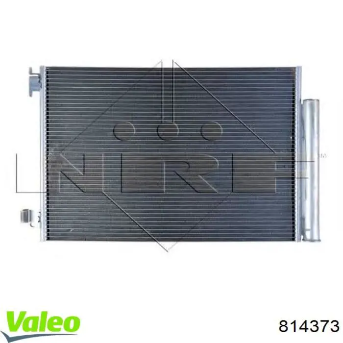 814373 VALEO радиатор кондиционера