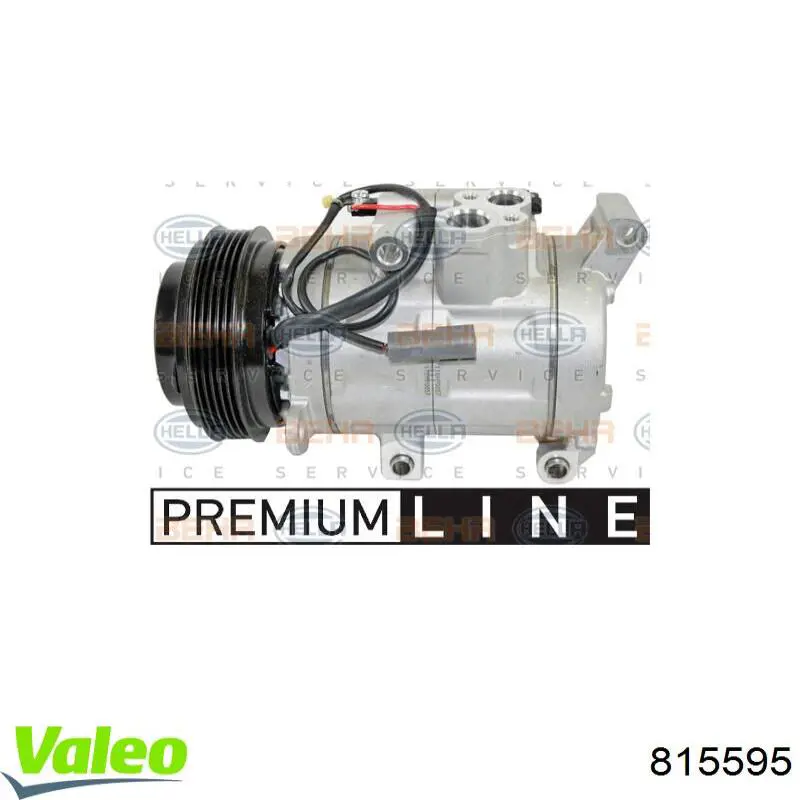 Компрессор кондиционера 815595 VALEO