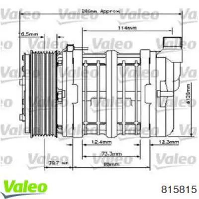815815 VALEO Компрессор хладагента