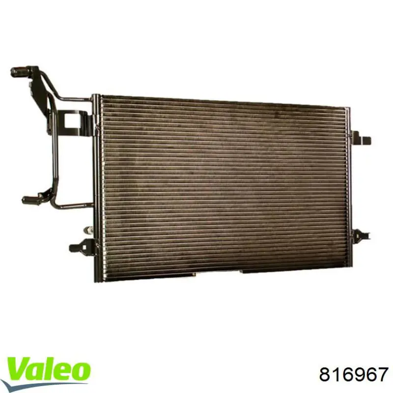 816967 VALEO радиатор кондиционера