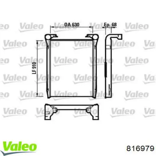 Купить 5010230488 Renault (RVI) Интеркулер