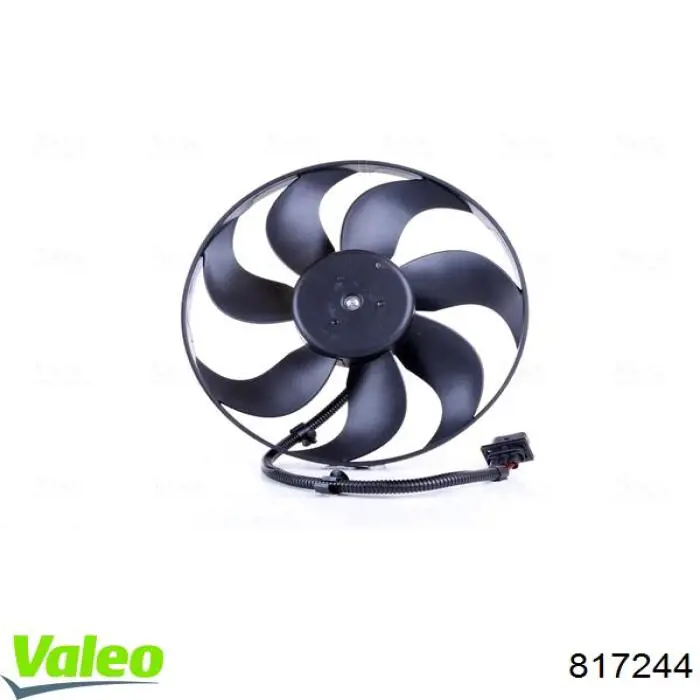 Радиатор кондиционера 817244 VALEO