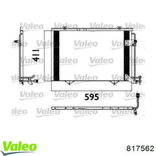 817562 VALEO радиатор кондиционера