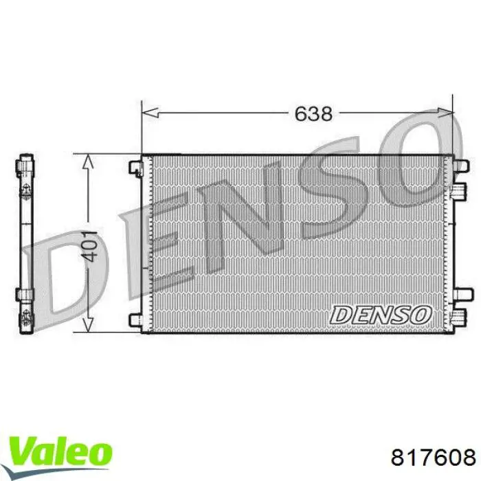 817608 VALEO Конденсатор