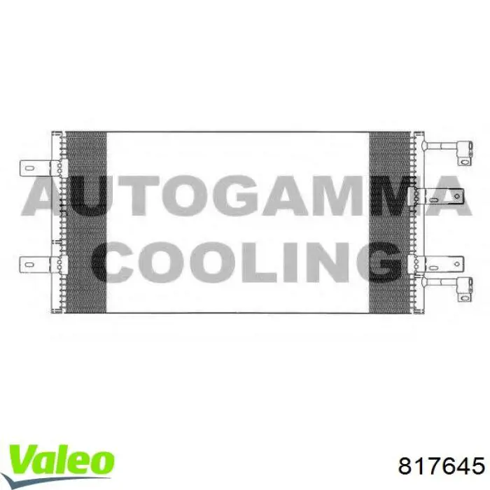 817645 VALEO Конденсатор